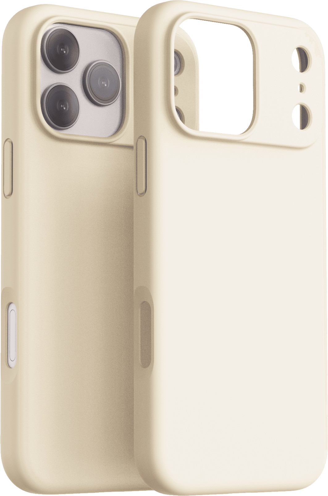 Dviced Silicone MagSafe iPhone 17 Pro case - Beige