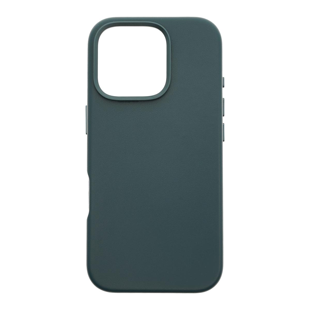Dviced Leather case with magsafe for iPhone 16 Pro - Blue
