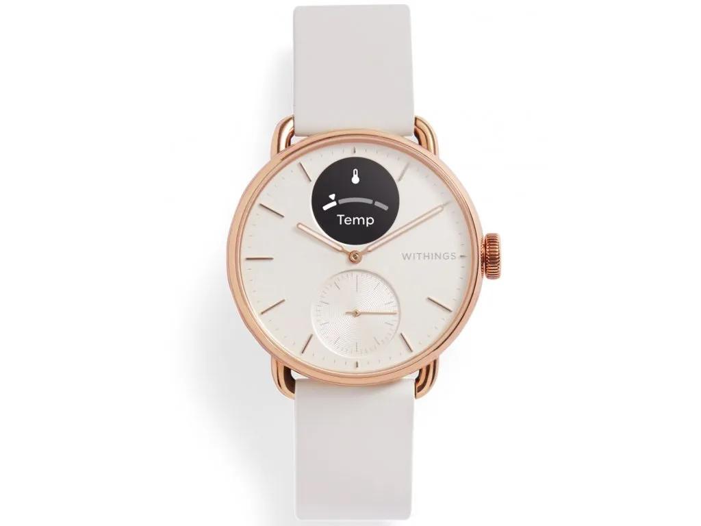 Withings Scanwatch 2 / 38mm (Activity, Sleep Tracker, ECG, Temperature, SPO2 / Stainless steel, fkm wristband