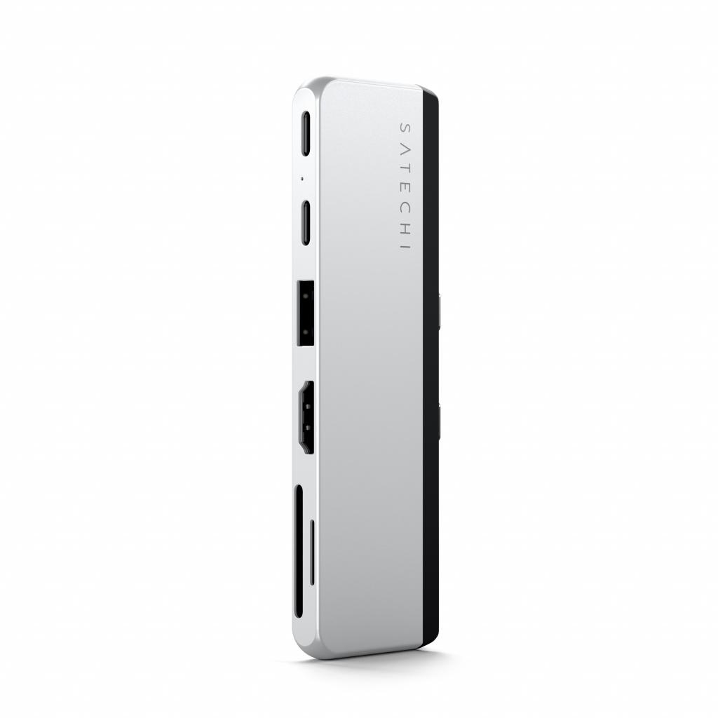 Satechi DUAL USB-C HUB for SURFACE PRO 9 (1x USB4 Pass-through Port 100W PD