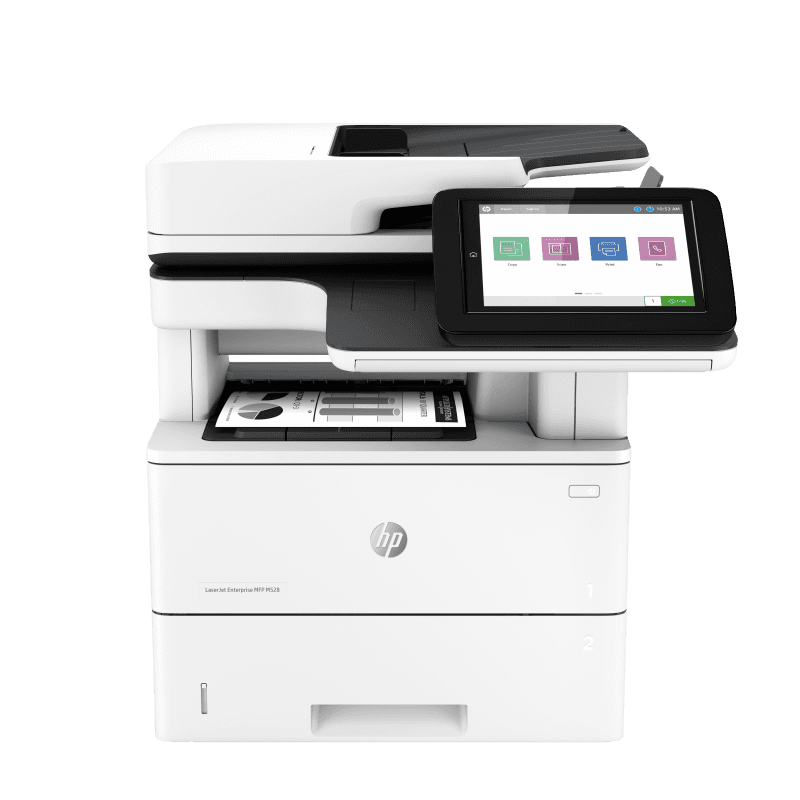 Multifunctional laser HP LaserJet Enterprise MFP M528dn, format A4, Monocrom, Duplex, USB + LAN + Wi-Fi