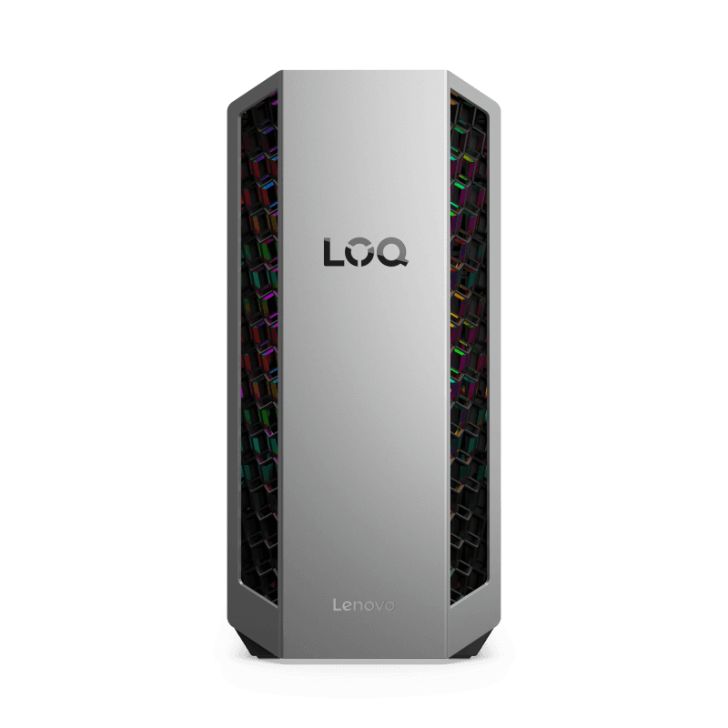 Desktop Gaming Lenovo LOQ Tower 26ADR10 cu procesor AMD AMD Ryzen 7 8745HX pana la 5.1 GHz, 16 GB DDR5, 1TB SSD