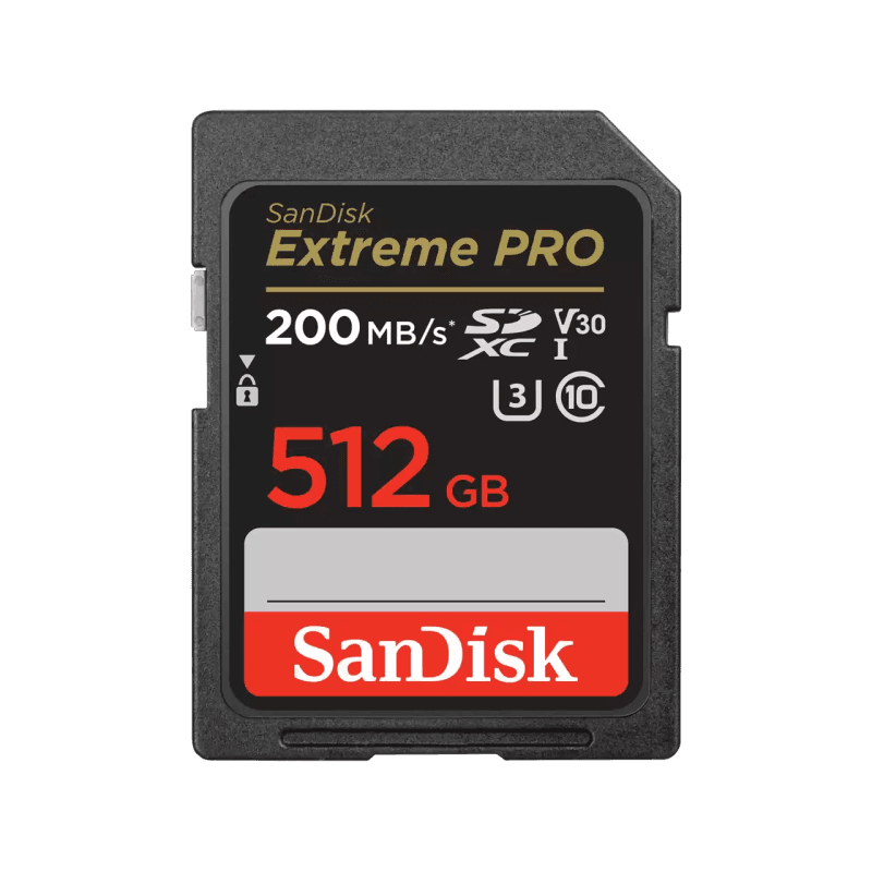 Card de memorie SanDisk Extreme PRO SDXC, 512 GB, Clasa 10