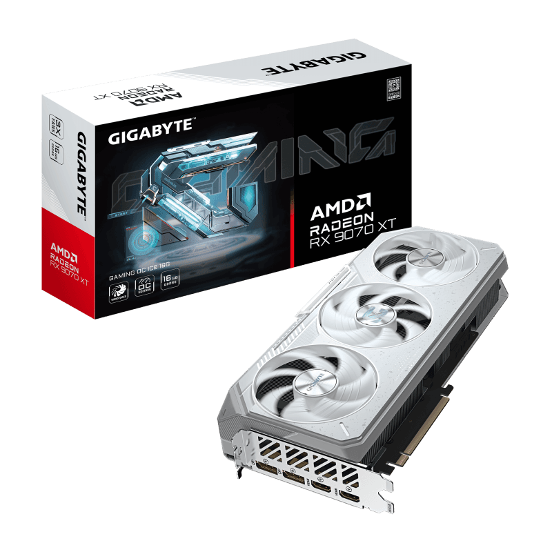 Placa video Gigabyte Radeon RX 9070 XT, 16GB GDDR6, PCI Express 5.0, 256-bit