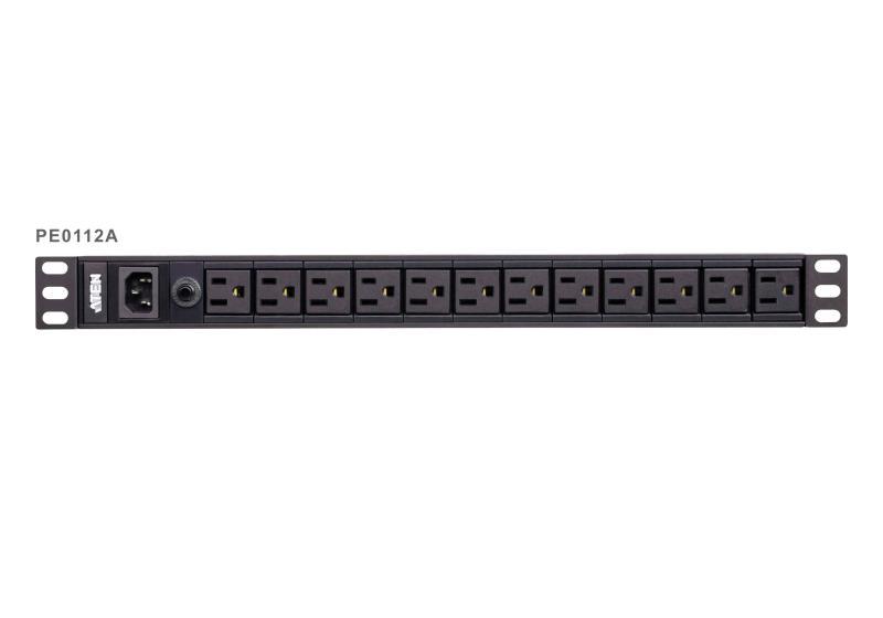 ATEN PE0112G; Tipuri de PDU: De bază, Capacitate portbagaj: 1U