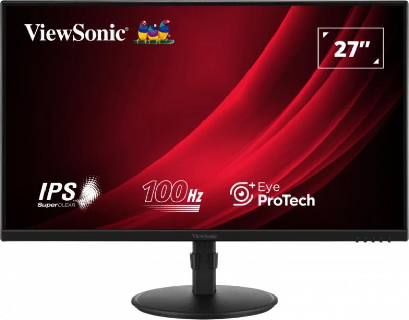 Monitor Consumer ViewSonic VG2708A-MHD, 27", 1920 x 1080 pixeli, Black, 3 ani Garantie