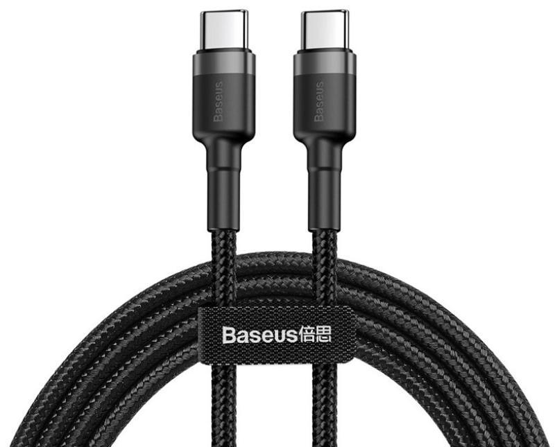 Cablu alimentare si date Baseus Cafule, Fast Charging Data Cable pt. smartphone, USB Type-C la USB Type-C 3A / 60W, 2m