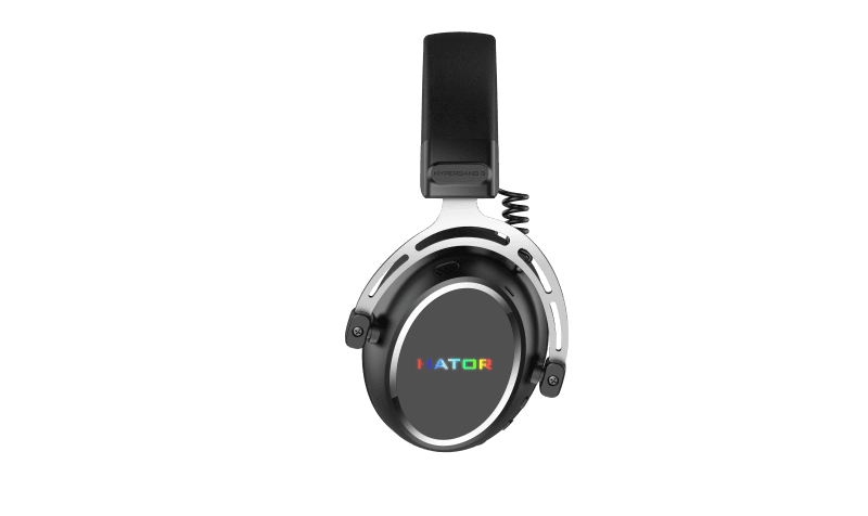 Casti Gaming Head-band HATOR Hypergang 3 Wireless, Wireless, noise-canceling, Negru