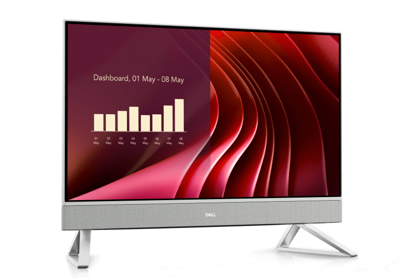 All-in-One Consumer DELL EC24250 cu procesor Intel Core Ultra 7 150U pana la 5.4 GHz, 24 inch, FHD, 16 GB