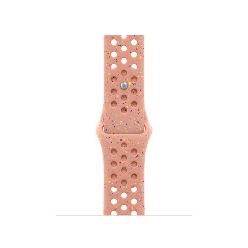 Curea pentru Apple Watch 40mm Alpenglow Pink Nike Sport Band - S/M