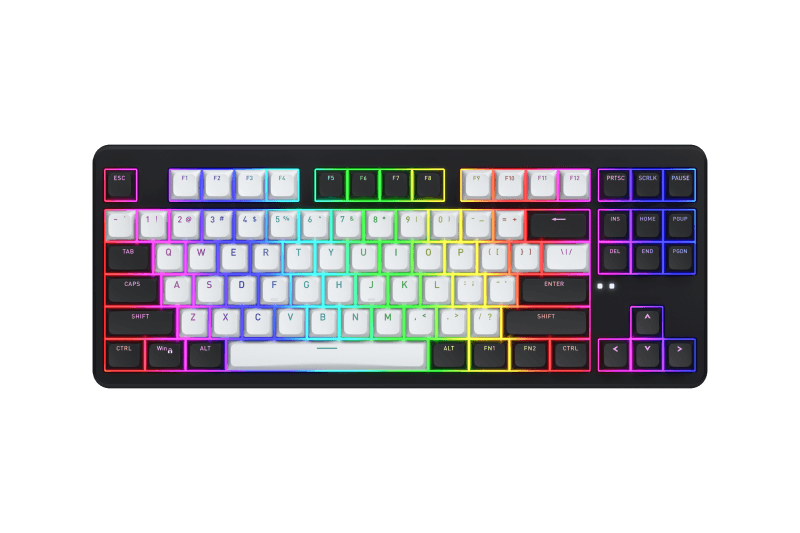 Tastatura Mecanica Gaming HATOR Rockfall 3 TKL Wireless, RGB, Wireless, Negru
