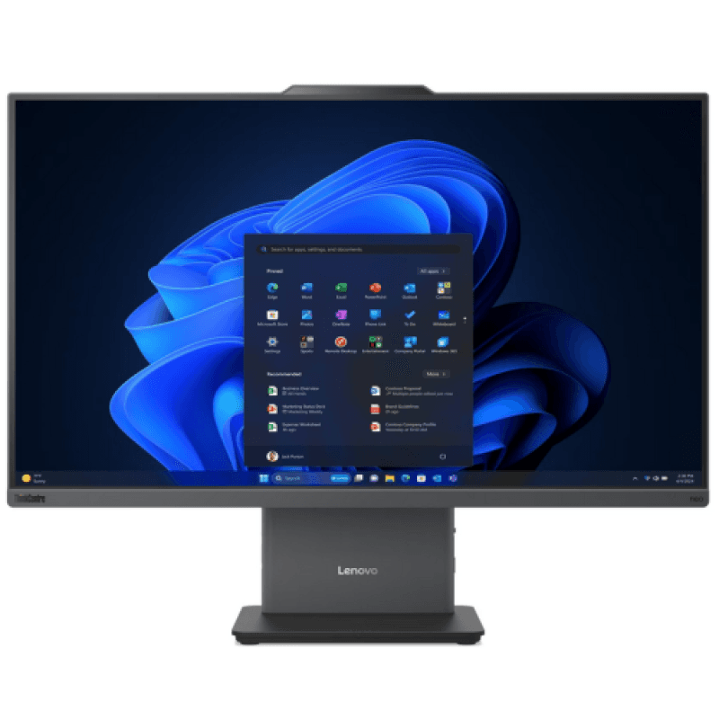 All-in-One Business Lenovo ThinkCentre neo 50a 24 Gen 6 cu procesor Intel Core Ultra 7 256V pana la 4.8 GHz, 24 inch
