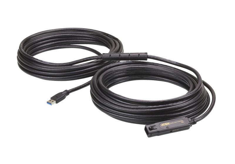 Extender ATEN UE3315A-AT-G. Lungime cablu: 15 m. Conector 1: USB A, Conector 2: USB A
