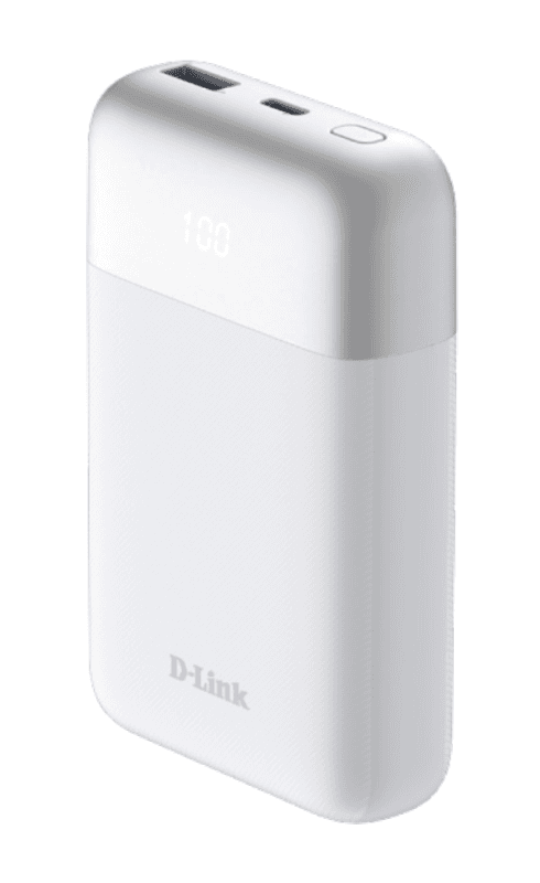 D-Link DPP-101. Battery capacity: 10000 mAh. USB Type-A output ports: 1