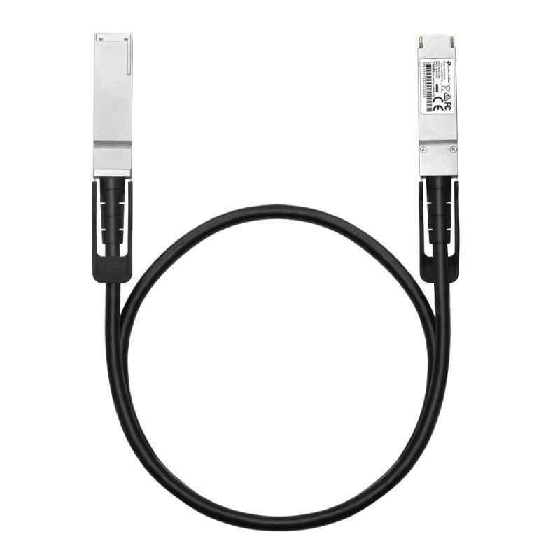 Cablu Omada 1m 100G QSFP28 1m Distance, Support data rate of 100Gbps and 40Gbps