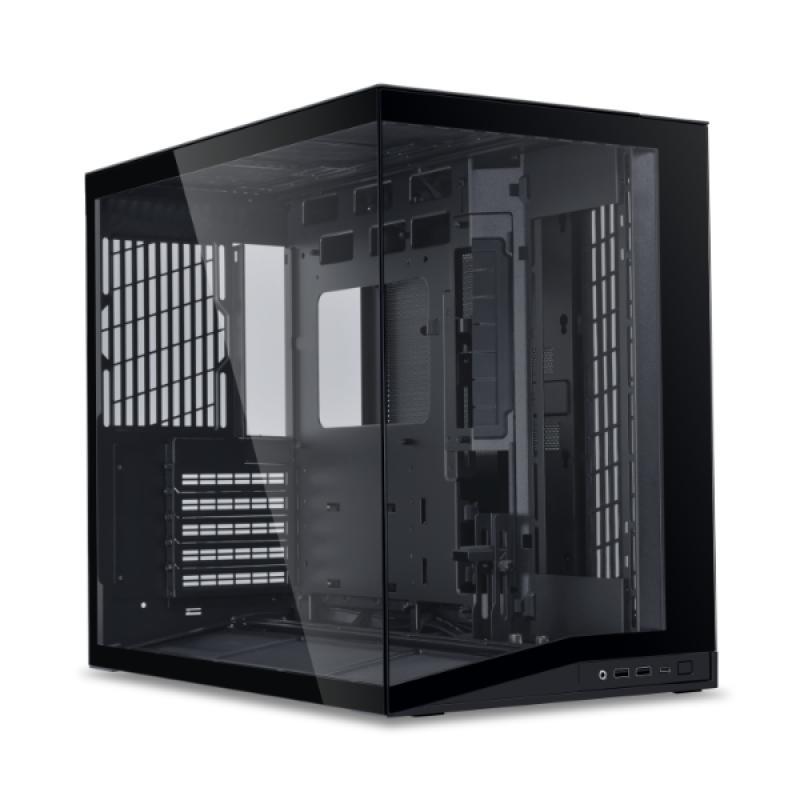 Carcasa Lian Li O11 Dynamic Mini V2 Flow, Mini Tower, Black