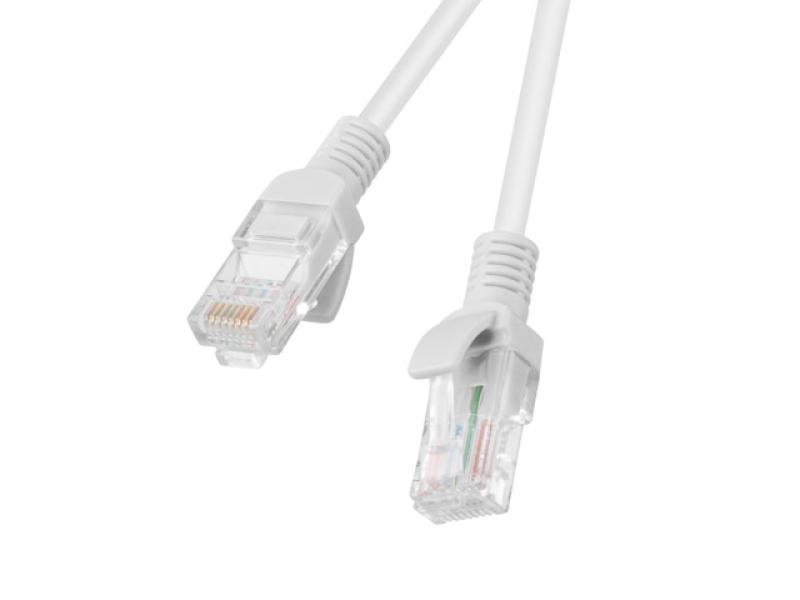 Patch cord Cat.5e UTP 15 m gri, Fluke Passed