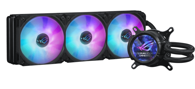 Cooler Procesor ASUS ROG STRIX LC III 360 ARGB, Lichid, 12 cm, 3 ventilatoare, aRGB