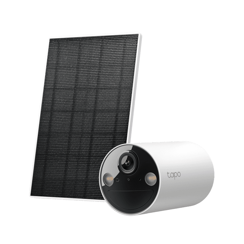 TPL Solar-Powered Security Camera Kit TC82, 1/2.8" Progressive Scan CMOS Starlight Sensor, Focal Length: 3.17 mm