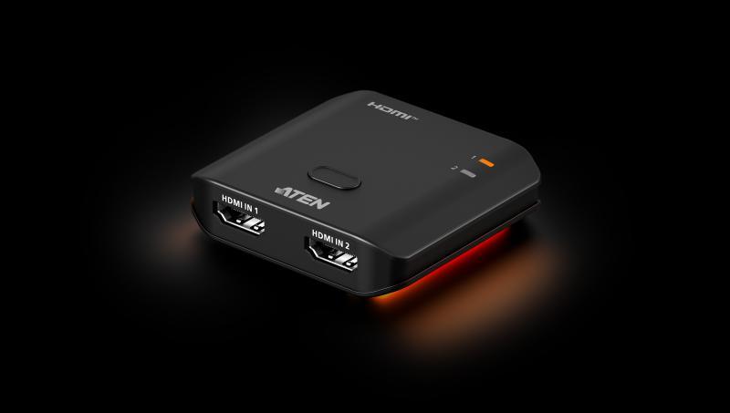 Switch HDMI 8K Aten, numar porturi: 2, interfata video input: 2 x HDMI Type A Female