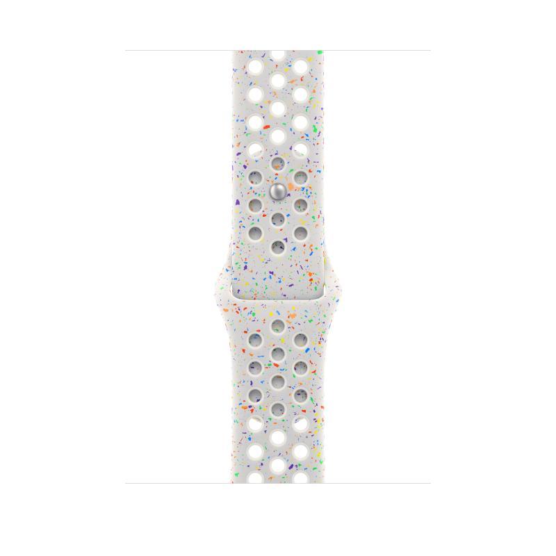 Curea pentru Apple Watch 46mm Pure Platinum Nike Sport Band - M/L