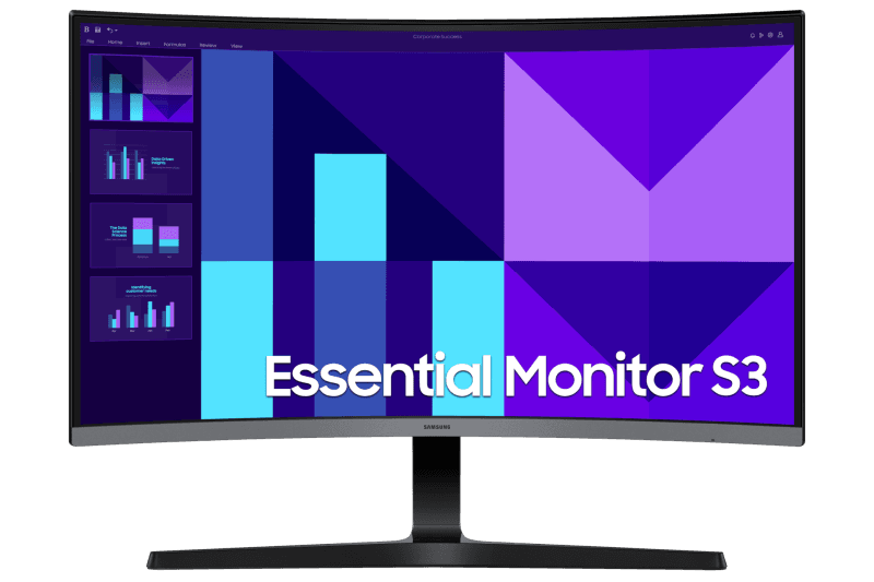 Monitor Samsung 27" LS27D392GAUXEN, Curvature: 1800R, Diagonal (inch): 27, Diagonal (cm): 68.58, Aspect ratio: 16:9