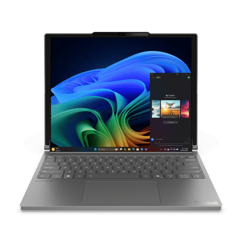 Laptop Business Lenovo ThinkBook Plus G6 Rollable, cu procesor Intel Core Ultra 7 258V, 14'' OLED, 32 GB LPDDR5x, 1 TB