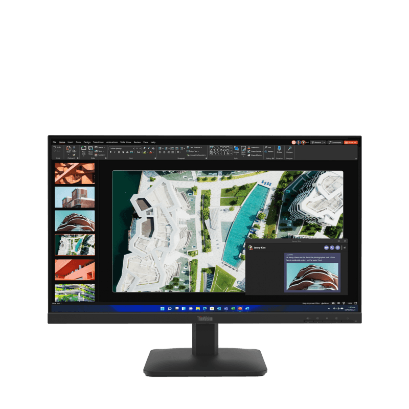 Monitor Consumer Lenovo ThinkVision S27-4e, 27", 1920 x 1080 pixeli, Black, 3 ani Garantie