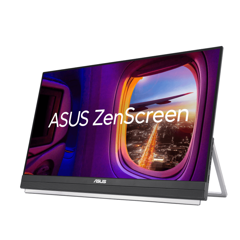 Monitor Consumer ASUS ZenScreen MB229CF, 21.5", 1920 x 1080 pixeli, Black, 2 ani Garantie