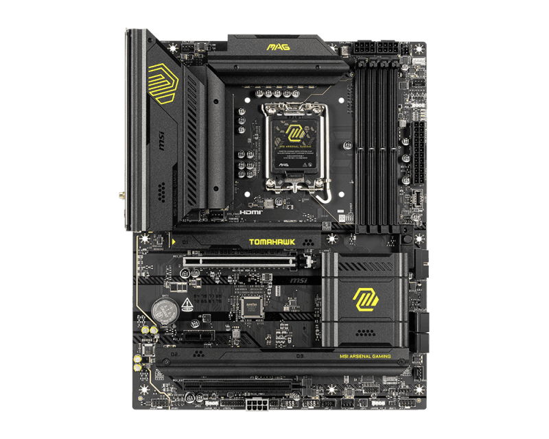 Placa de baza MSI MAG B860 TOMAHAWK WIFI, Socket 1851, DDR5, ATX
