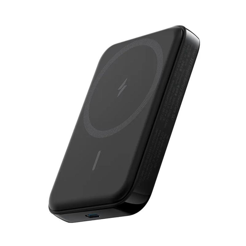 Acumulator extern magnetic wireless Anker 321 MagGo 5000 mAh negru