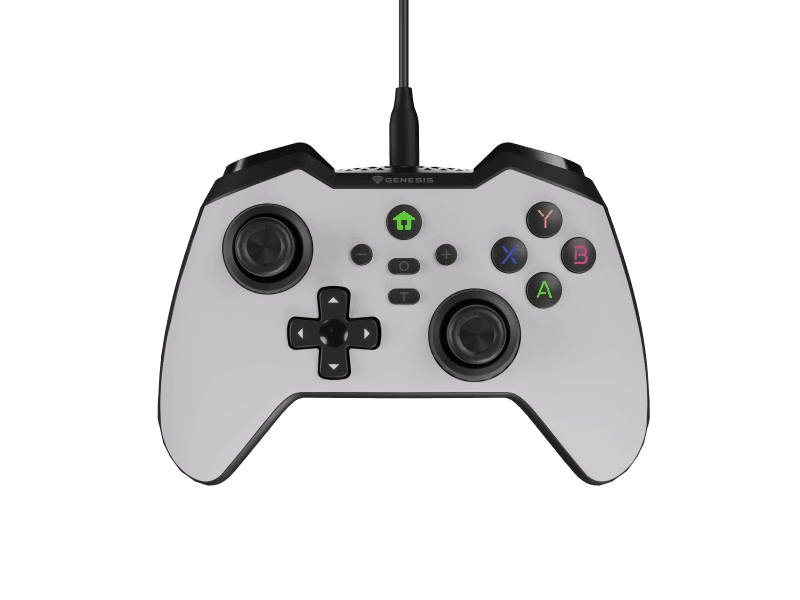 Controller cu fir Genesis Mangan 300, tip Analog/Digital, interfata USB, numar butoane 19, lungime cablu 200 cm