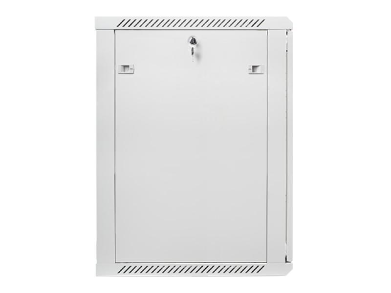 Dulap rack 19" perete 18U / 600x600 (flat pack) gri  V2