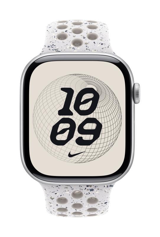 Curea pentru Apple Watch 46mm Veiled Grey Nike Sport Band - S/M