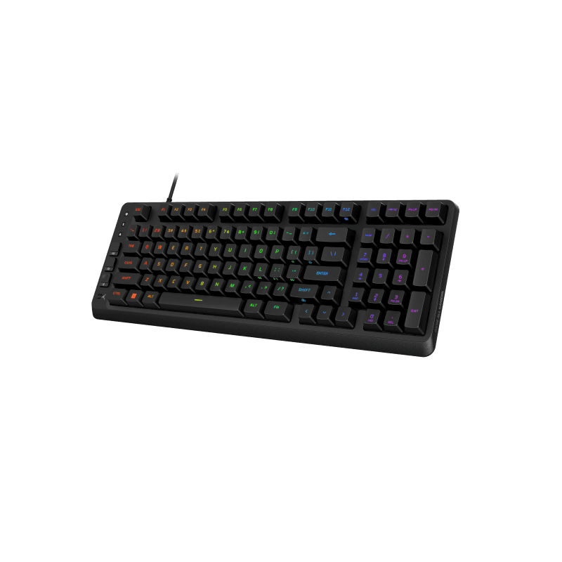 Tastatura Mecanica Gaming HyperX Eve 1800, RGB, USB, Negru