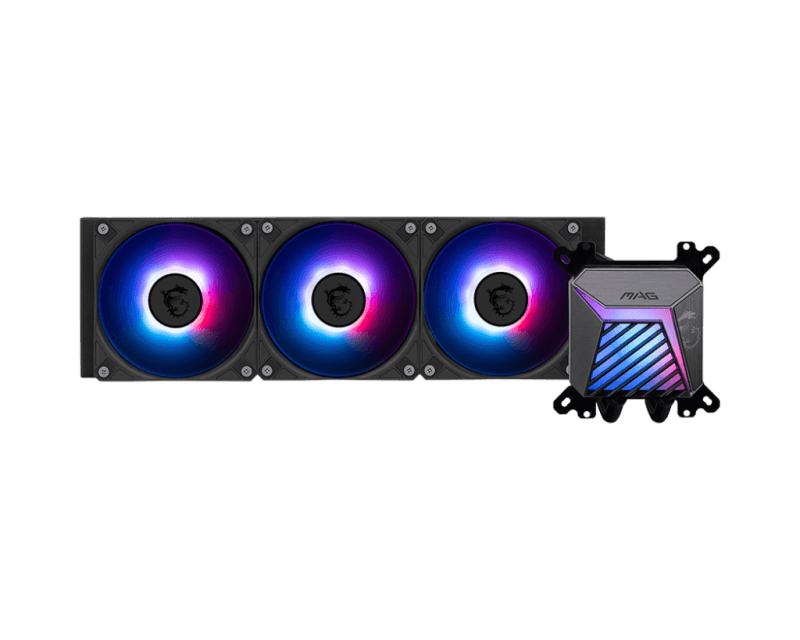 Cooler Procesor MSI MAG CORELIQUID A15 360, Lichid, 12 cm, 3 ventilatoare, aRGB