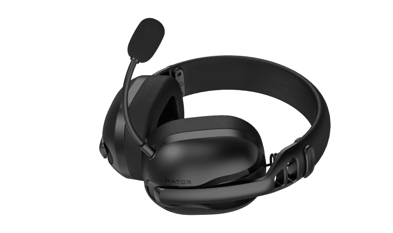 Casti Gaming Head-band HATOR Hyperpunk 3 Wireless, Wireless/Wired, noise-canceling, Negru