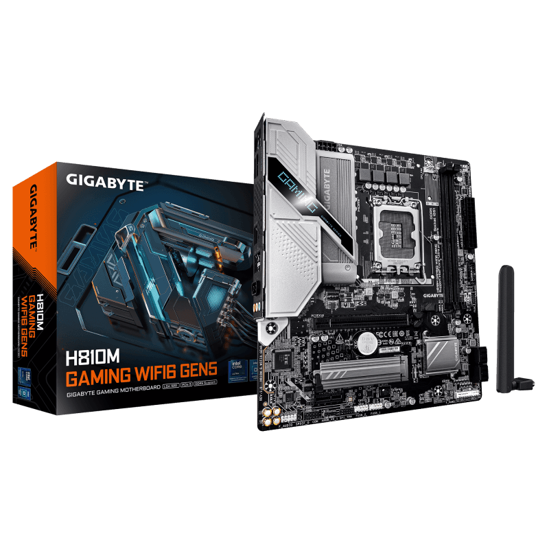 Placa de baza Gigabyte H810M Gaming WIFI6 GEN5, Socket 1851, DDR5, Micro-ATX