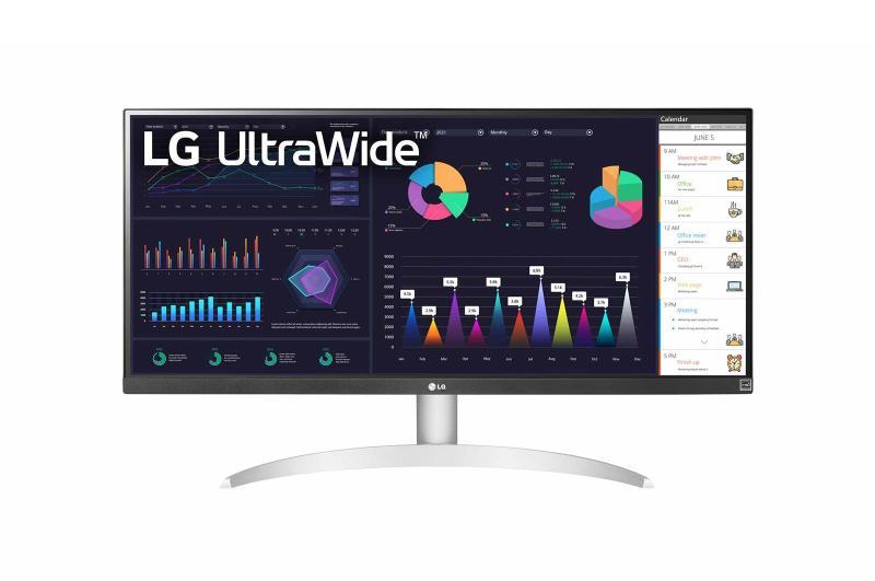 Monitor Consumer LG 29WQ600-W.AEU, 29", 2560 x 1080 pixeli, White, 2 ani Garantie