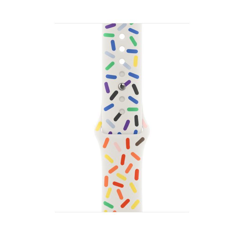 Curea pentru Apple Watch 45mm Band: Pride Edition Sport Band - M/L