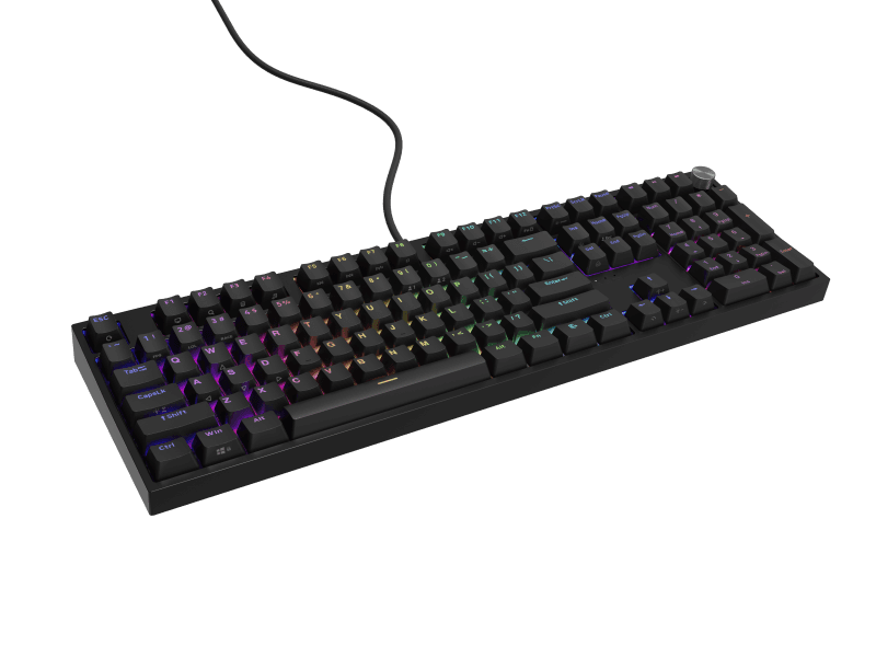 Tastatura Mecanica Gaming Genesis THOR 404, RGB, USB, negru