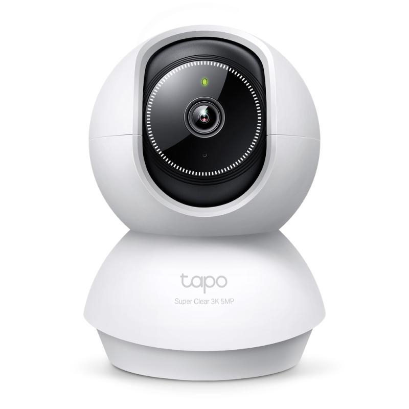 Pan/Tilt AI Home Security Wi-Fi Camera SPEC: 3K 5MP (2880×1620), 2.4 GHz, Horizontal 360º FEATURE: Pan/Tilt