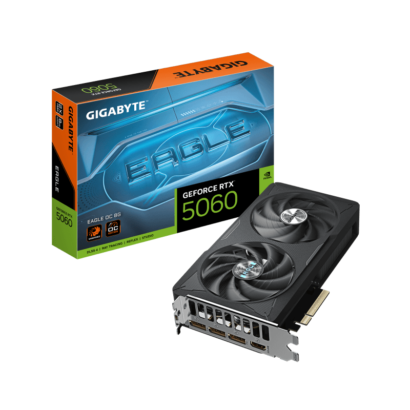 Placa video Gigabyte GeForce RTX 5060, 8GB GDDR7, PCI Express 5.0, 128bit