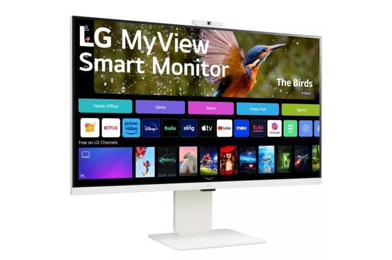 Monitor Consumer LG MyView Smart, 31.5", 3840 x 2160 pixeli, White, 3 ani Garantie