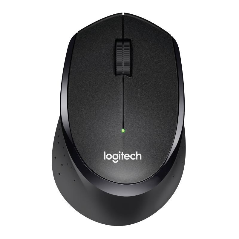 Mouse Wireless Logitech M330 SILENT PLUS, 1000 dpi, Negru