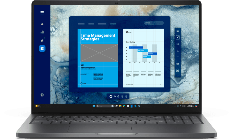 Laptop Business DELL Pro 16, cu procesor Intel Core 7 150U, 16'' IPS, 16 GB DDR5, 512 GB, Intel Graphics