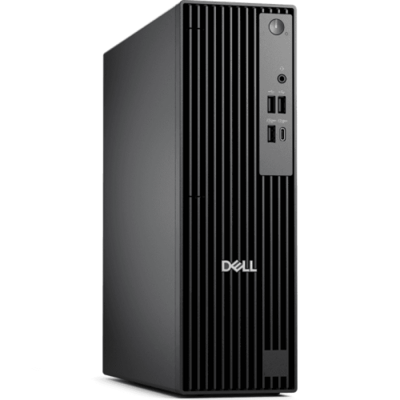 Desktop Business Dell Pro Slim QCS1250 cu procesor Intel Core Ultra 5 235 pana la 5.0 GHz, 8 GB DDR5, 512GB SSD