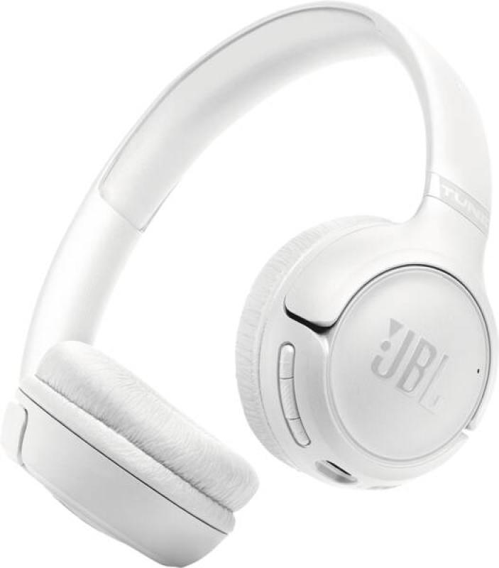Casti Head-band JBL Tune 530BT, Wireless, Alb