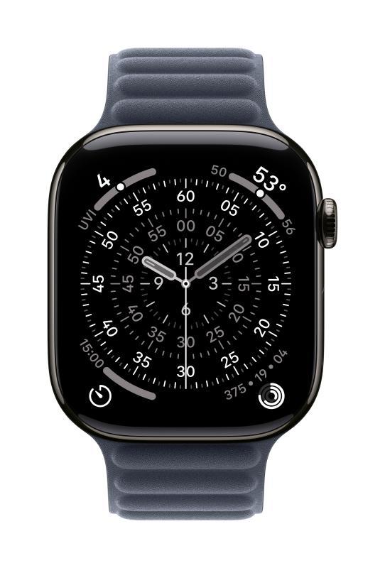 Curea pentru Apple Watch 46mm Navy Magnetic Link - S/M