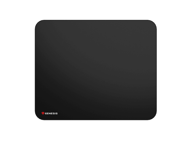 Mousepad Genesis Carbon 500 L Logo, material cauciuc + material textil, impermeabil, dimensiuni 400 x 330 x 2.5 mm